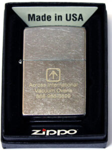 laser-etched windproof zippo lighter