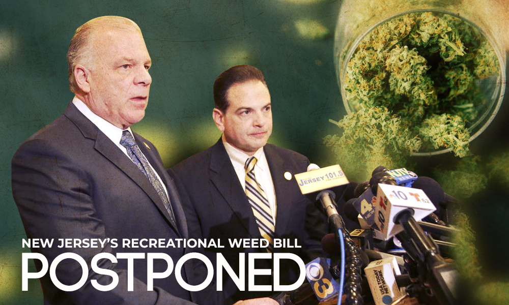New Jersey’s Recreational Weed Bill has Been Postponed, but for how Long?