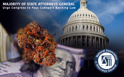 38 State Attorneys General Urge Congress to Pass Cannabis Banking Law